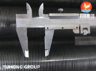 Extrudeerde ingebouwde spiraalvormige buis met scharnieren G/L/Ll/Kl Type Aluminium Fin Tube Koperen warmtewisselaar voor ketel