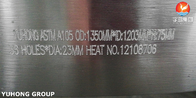 ASTM A105 (A105N) Slip On Type Carbon Steel Gesmeed Flange ASME B16.5