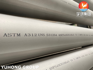ASTM A312 UNS 31254 Austenitic het Roestvrije staalbuizen van SMLS