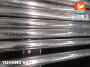 Het staalnaadloze buis van de nikkellegering: ASTM B161/ASME SB161 200 &amp; 201, de Pijp van de Nikkellegering, Hastelloy C22