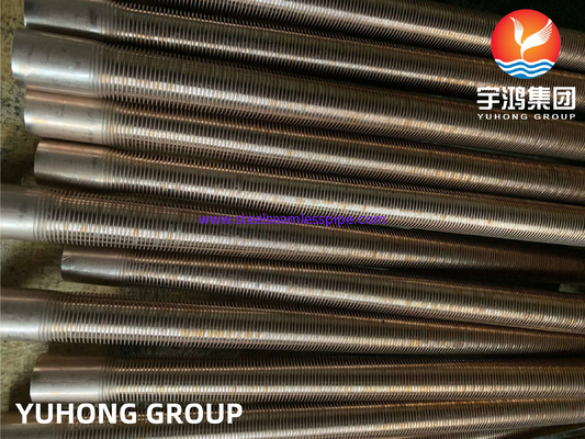 ASTM B111 UNS C70600 O61 koper-nikkellegering laagvinnenbuis voor warmtewisselaars