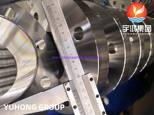 ASTM B462 legering Al6XN, UNS N08367 WNRF Flangen van staal van nikkellegering CL3000 voor olie en gas