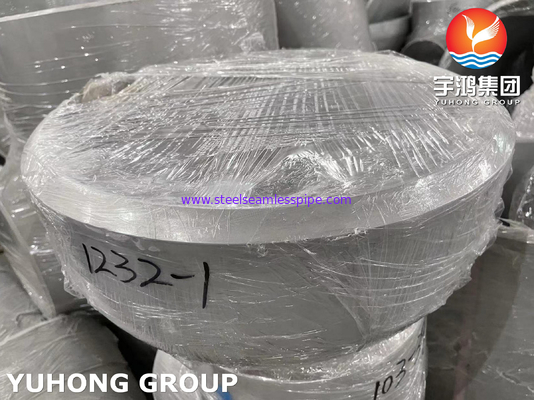 ASME SA403 WP304-S Roestvrij staal kap Grote maat 40 inch Butt weld pipe fitting PT