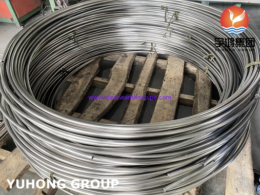 Heldere gegalveerde spoelbuizen van roestvrij staal, ASTM A213 / A269 SS304 / SS316L