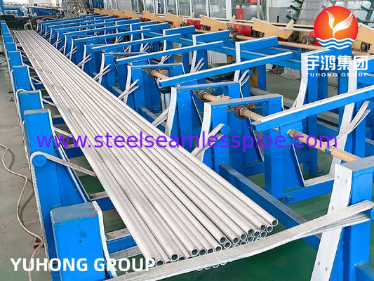 ASTM A213 TP304L Koudgetrokken Corrosiebestendige Roestvrijstalen Naadloze Warmtewisselaarbuis