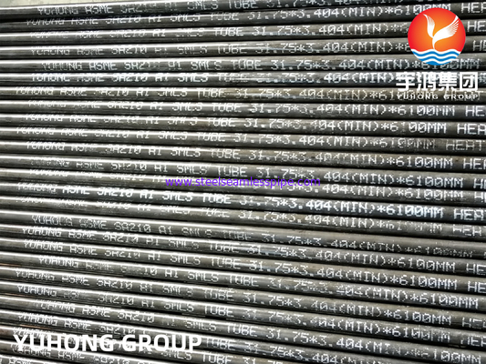 Carbon Steel ASME SA210 GR.A1 SMLS-buis voor ketels en superverwarmers