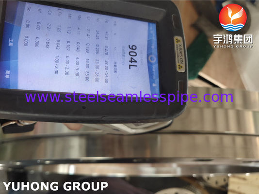 ASTM A240 Legering 904L / UNS N08904 AWWA C207 Ringtype Flens voor Waterleiding Service