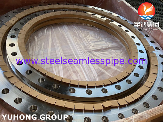 ASTM A240 Legering 904L / UNS N08904 AWWA C207 Ringtype Flens voor Waterleiding Service