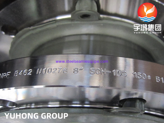 ASTM B462 UNS N10276 / Hastelloy C276 Weld Neck Flange Nikkellegering WNRF Flange