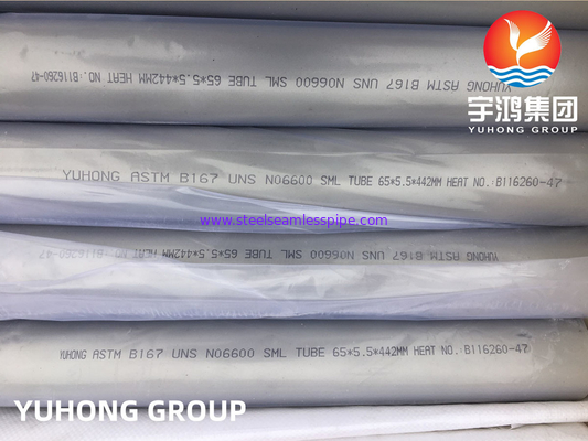 ASTM B167 Inconel 600 N06600 naadloze buis en buis van nikkellegering
