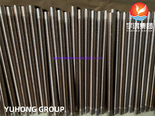 ASTM B111 C70600 Cu-Ni 90/10 Low Fin Tube voor condensatorverwarmingssystemen