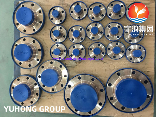 ASTM B151 C70600 2.0872 Cu-Ni-legering gesmeed Weldneck Flange RF B16.5