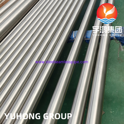 ASTM B861 GR2 (R50400, 3.7035) Titaniumlegering geantend naadloos buisje