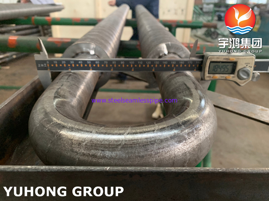 DE U-FINNED BUIS SPIRAALVORMIGE EXTRUDED/STUD VAN DE ROESTVRIJ STAALu-bocht HFW A106 GR.B