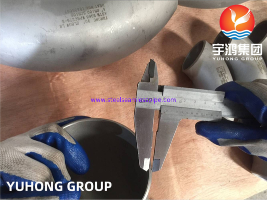 Hastelloy nikkellegering ASTM B366 C-276 BW Fitting Elbow