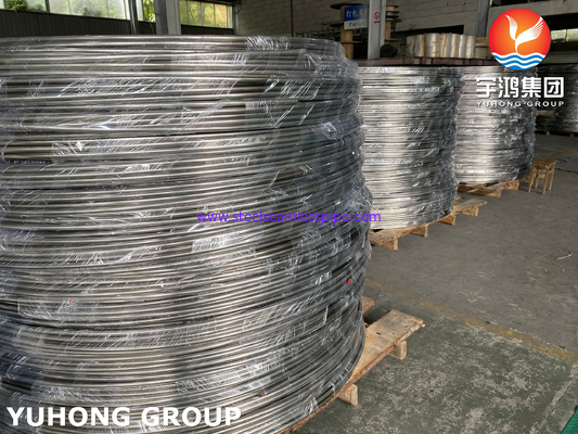 ASTM A269 TP316L naadloos spoelbuis van roestvrij staal, BA-convectiebuis spoel