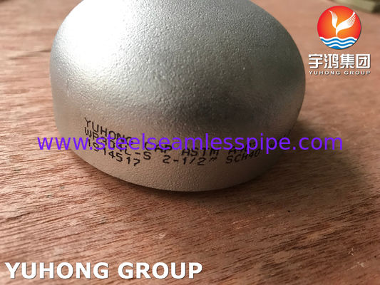 A403 WP304L-S Dop, B16.9 Koolstofarm Roestvrij Staal Stomplas Fitting Voor Hydraulische Techniek