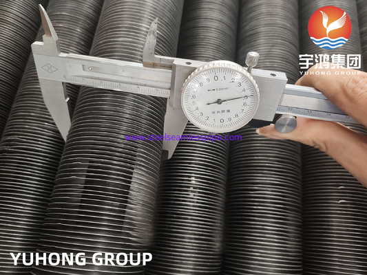 Ingebouwde Fin Tube Base Material Carbon Steel Seamless Tube A192 A179 A210 Kessel Air Cooler Warmtewisselaar Toepassing