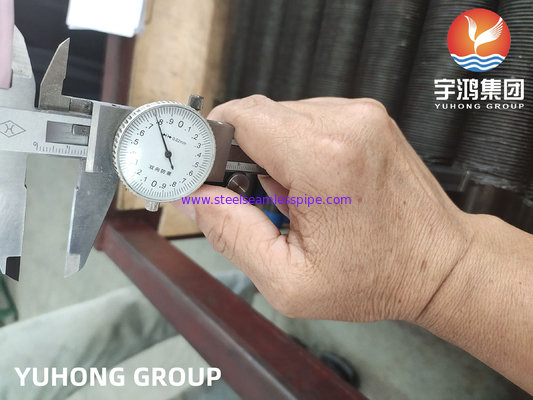 Ingebouwde Fin Tube Base Material Carbon Steel Seamless Tube A192 A179 A210 Kessel Air Cooler Warmtewisselaar Toepassing
