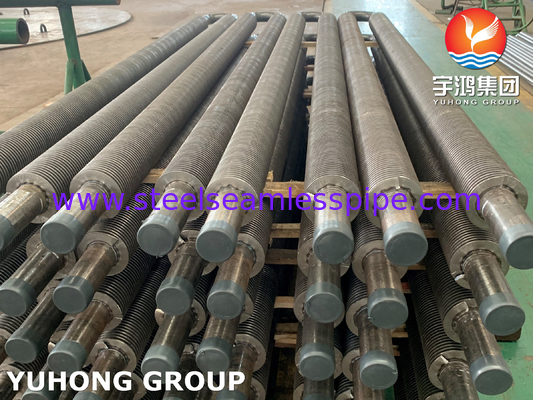 Carbon Steel HFW U Fin Tube ASTM A106 Gr.B Verwarmingsapparatuur slijtvastheid