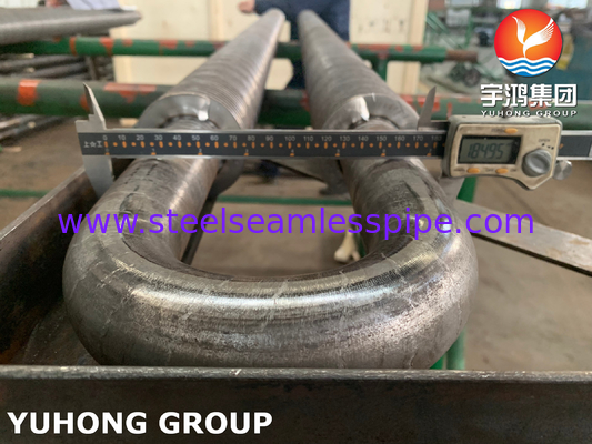 U Bend Fin Tube, ASTM A106 Gr. B High Frequency Welded Fin Tube voor warmtewisselaars