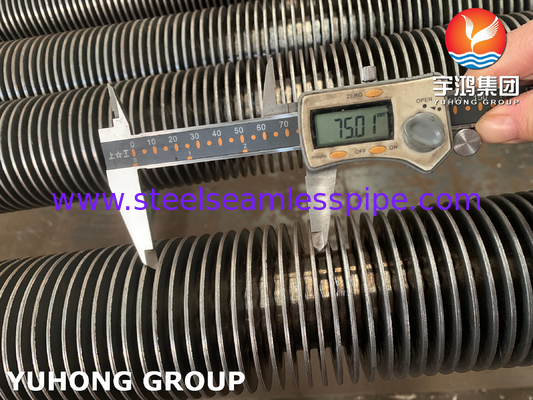 U Bend Fin Tube, ASTM A106 Gr. B High Frequency Welded Fin Tube voor warmtewisselaars