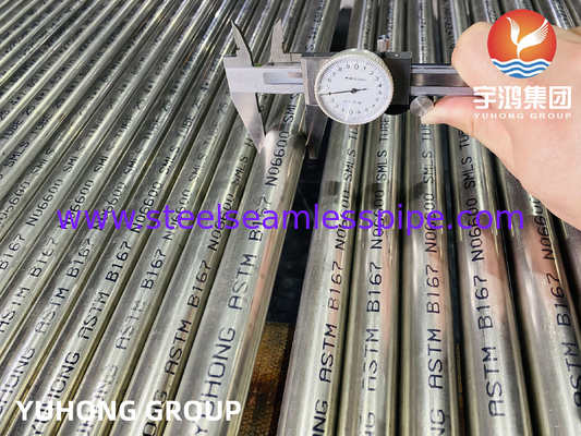 ASTM B167 Inconel 600 N06600 naadloze buis en buis van nikkellegering