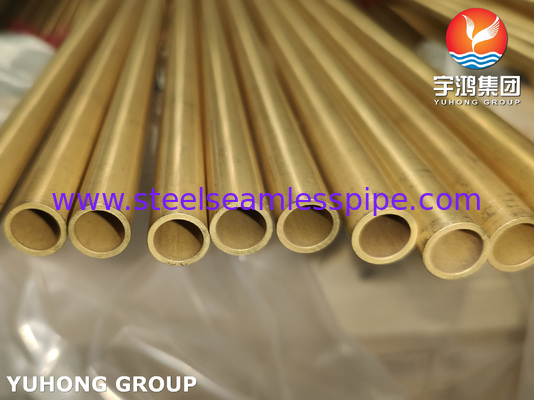 ASTM B111 C68700 naadloze warmtewisselaar en ketelbuis van aluminium messing