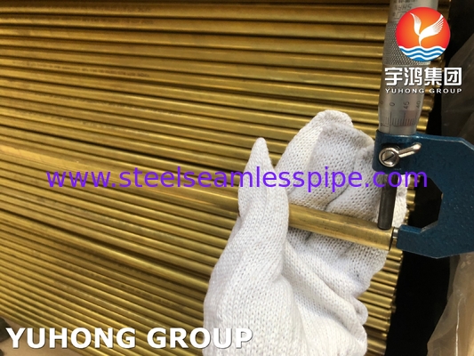 ASTM B111 C68700 naadloze warmtewisselaar en ketelbuis van aluminium messing