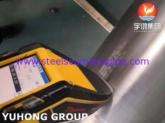 ASTM B862 Gr 2 Ti2 UNS R50400 Titaal legering gesoldeerd buis