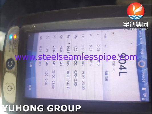 Condensator Grote diameter stalen buis naadloze buis en buis EN10216-5 Materiaal TP310S,904L