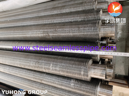ASTM A179 koolstofstaalbuis met aluminium1060 vinnen, ingebed G-type vinnenbuis