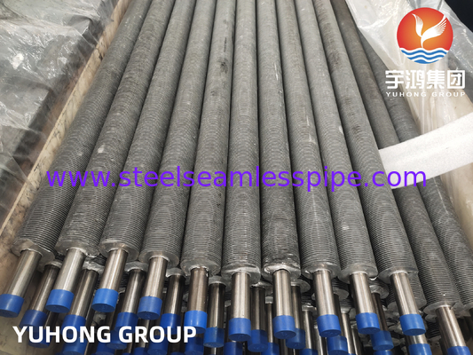 Extrudeerde vinnenbuis van roestvrij staal Vinnenbuis ASME SA249 TP304 Aluminium1060 Radiator Warmtewisselaar Luchtkoeler Toepassing
