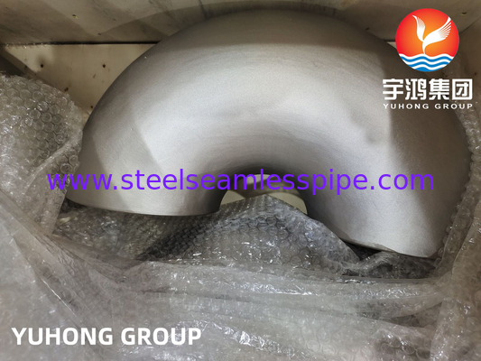 Van de de Pijpmontage ASTM B366 Incoloy 800H van B16.9buttweld het Nikkellegering 180 Graadelleboog