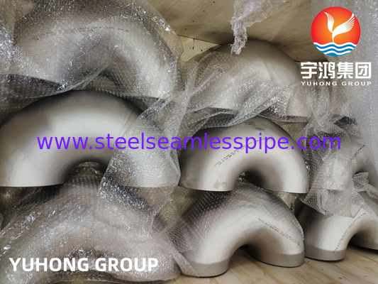 Van de de Pijpmontage ASTM B366 Incoloy 800H van B16.9buttweld het Nikkellegering 180 Graadelleboog