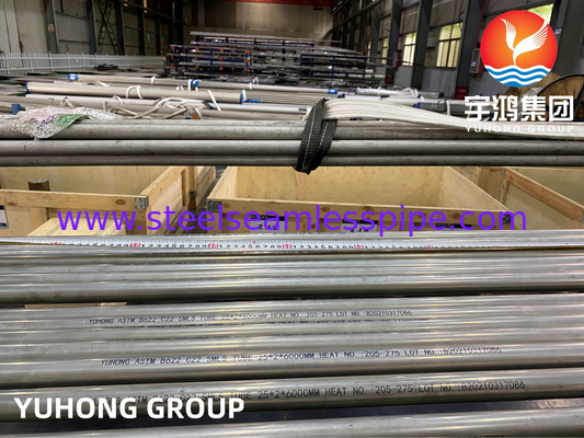 ASME SB622 N06022 Hastelloy C22 Nikkelstaalbuis