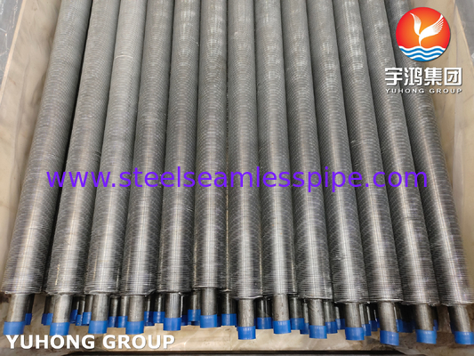ASME SA179+ Al Fin Tube Extruded Type voor Economiser van de Toepassing van het Boilergebruik