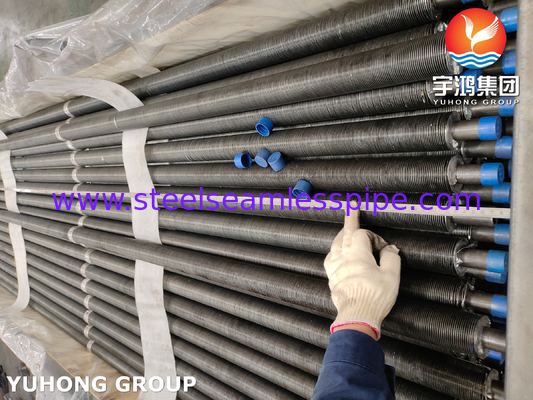 De spiraalvormige Finned Buis ASTM A179 van G voor Condensatorhitte Beschikbare Exchager NDT