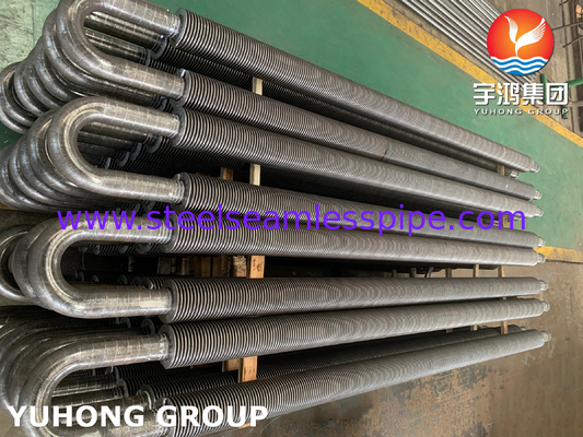 ASTM A106 HF Lasgroep B Carbon Steel U Bend Fin Tube Voor Warmtewisselaar