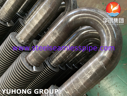 ASTM A106 HF Lasgroep B Carbon Steel U Bend Fin Tube Voor Warmtewisselaar