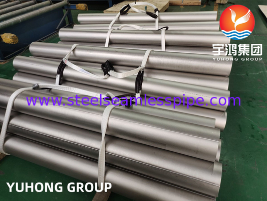ASTM B514 Inconel 800H UNS N08800 Inconel Nickel Alloy Gesolde Pipe voor Gasverwerking