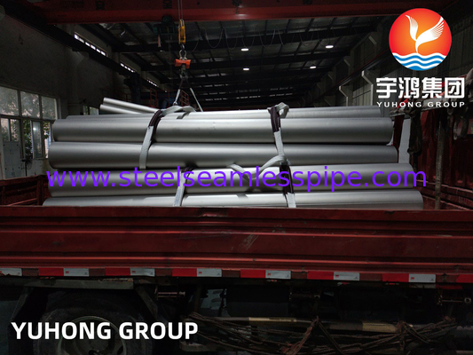 ASTM B514 Inconel 800H UNS N08800 Inconel Nickel Alloy Gesolde Pipe voor Gasverwerking
