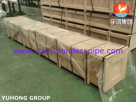 ASME SB111 CuZn20Al2 / CZ110 / UNS C68700 Aluminium Messing naadloos buisje