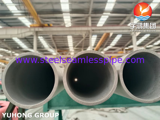 ASTM A790 S31803, S32750, S32205, S31254 Dubbele staalbuizen voor industriële toepassing
