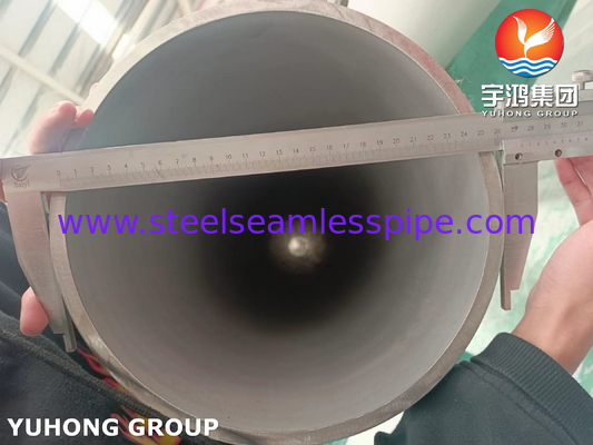 ASTM A790 S31803, S32750, S32205, S31254 Dubbele staalbuizen voor industriële toepassing