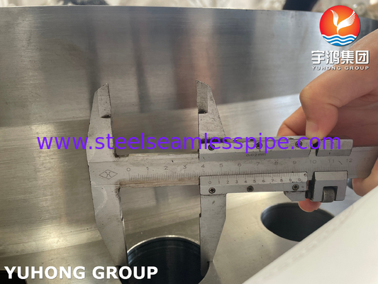 ASTM A105 / A105N gesmeed koolstofstaal lichaam flense warmtewisselaar component