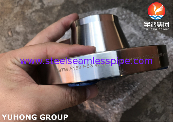 Super-duplex staalflanken ASTM A182 F53, UNS S32750 Weld Neck Flange, RF, FF, B16.5