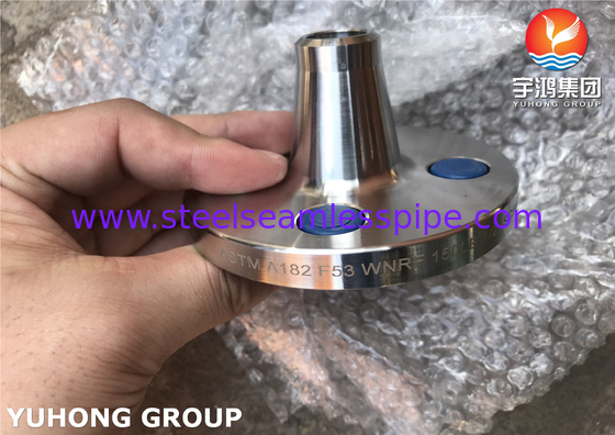 Super-duplex staalflanken ASTM A182 F53, UNS S32750 Weld Neck Flange, RF, FF, B16.5