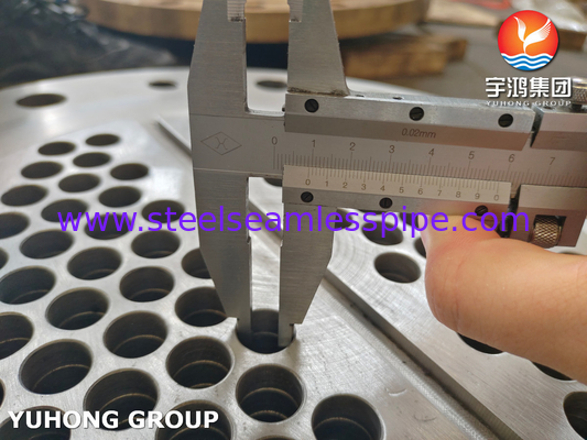 ASME SA516 Gr.70N Carbon Steel Tube Sheet Plate voor warmtewisselaar