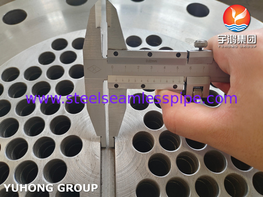 ASME SA516 Gr.70N Carbon Steel Tube Sheet Plate voor warmtewisselaar